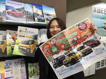 １２月８日（土）９日（日）はスズキのお店へ♪そしてスペーシアの新しいモデルが・・・・！！